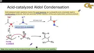 12.04 Acid-catalyzed Aldol Condensations