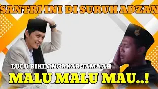 Santri ini di suruh adzan oleh Gus iqdam, suaranya ke tinggian, Gus iqdam terbaru