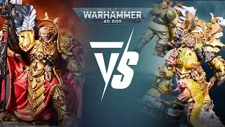 Adeptus Custodes Vs Death Guard: Warhammer 40k 10th Edition Live 2000pts Battle Report: