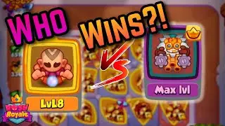 LVL 8 MONK vs MAX LVL ENGINEER - Rush Royale