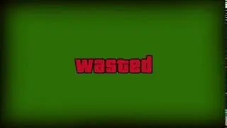 GTA V Wasted   Green Screen HD Chroma key HD