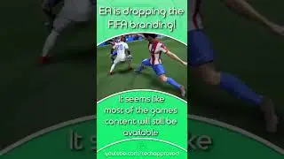 EA is dropping the FIFA branding!