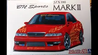 Toyota Mark 2 BN Sport JZX100 Aoshima 1/24