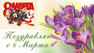 Поздравление с 8 Марта. С праздником Всех Женщин, Девушек, Бабушек и Девочек.