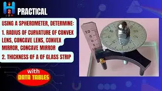 Radius of Curvature using Spherometer