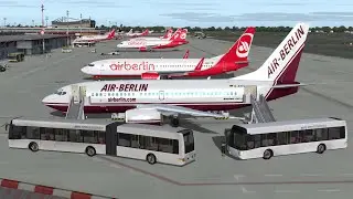 Microsoft Flight Simulator 2004 | Berlin - Münster | PMDG 737-700