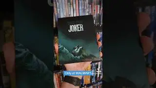 Joker  @Walmart   Exclusive 4K Ultra HD Blu-ray Limited Edition Collectible Steelbook