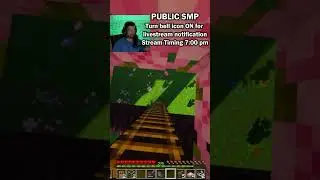 PUBLIC SMP🤣  minecraft 