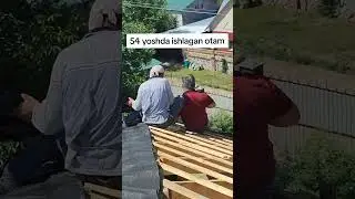 60 Ёшда ишлаган Отам 