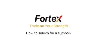Fortex 7 - How to search for a symbol?