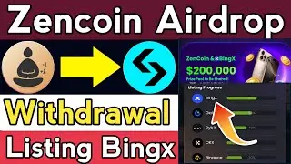 Zen coin listing date || Zen coin Airdrop date || Zen coin airdrop || Zen coin listing | Eitherdrop