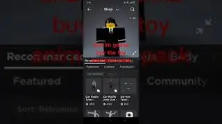 buying the toy animation pack in roblox!!