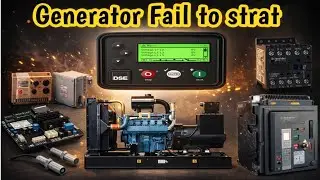 Why Generator Fail to start | Diesel generator starting problem | generator locked out alarm