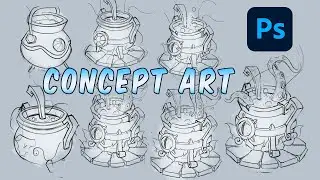 The SECRETS of CONCEPT ART #1 🧙🍵 - PROPS DESIGN