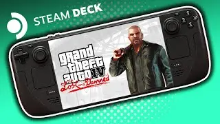 Grand Theft Auto IV: The Lost and Damned - Steam Deck OLED Gameplay Steam OS 3.5.19
