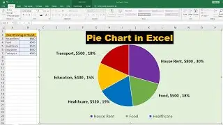 How To Make a Pie Chart in Excel With Percentages | Step-By-Step Excel Tutorial 
