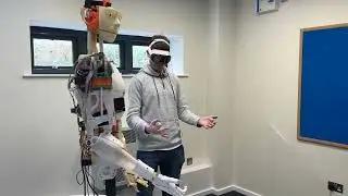 Apple Vsion Pro + Inmoov Humanoid Robot