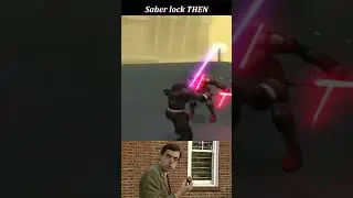 [Jedi Academy] Saber lock NOW and THEN 