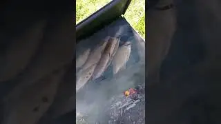 Коптилка работает.