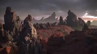 Valley of the Ancient | Houdini XPU test | grade 1
