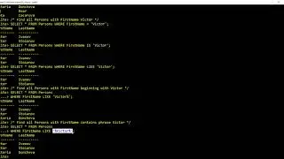SQL Beginner Examples