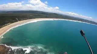 Paramotor South Africa - Flying with my Paramotor over Knysna Heads