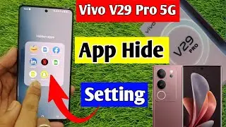 Vivo V29 pro 5g me app hide kaise kare | how to hide apps in Vivo V29 pro 5g