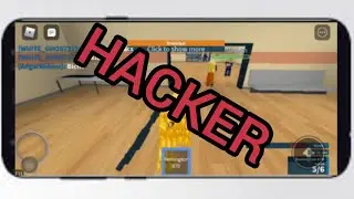 Hacker ruins the server | prison life mobile | #roblox prison life