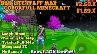 OBB LITE FF|| GRAFIK MINECRAFT FREE FIRE || OBB LITE TERBARU  ALL DEVICE