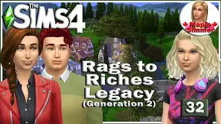 MySims! Pt 32: Gen 2 of Maple's Rags to Riches Legacy (Sims 4)