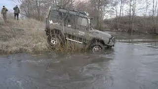 Леха с УАЗами штурмует Реку.