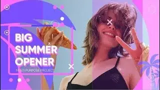 Big Summer Minimal Opener || After effects Template || Free Download 2021
