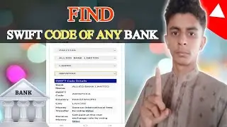 How To Find SWIFT CODE Of Your Bank Account ?