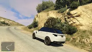 GTA V - Road (Range Rover)