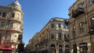Баку.Улица Низами