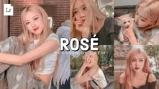 Rosé Preset | Free DNG File | Mobile Lightroom Tutorial 2021 | Presets by CA EM