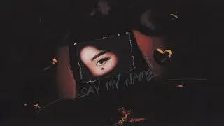 DENȲ - Say My Name (Official Lyric Visualizer)