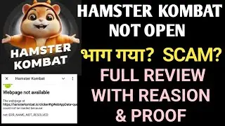 Hamster Kombat App Not Open? | Hamster Kombat Real or Scam | Hamster Kombat Update