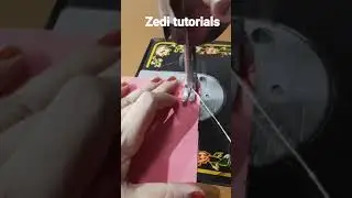 Easy trick for making ruffles/ 