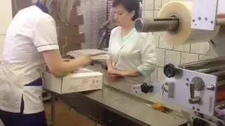 Оборудование для упаковки булочек, кексов, печенья