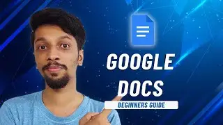 How to use Google Docs | Beginners Guide in Urdu/Hindi