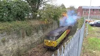 'THE LAST ONE' 56105 6E43 Colas Ribble Rail - Haverton Total Colas 1st November 2024