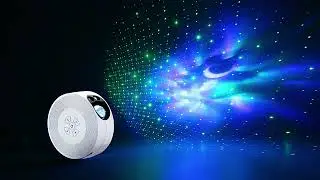 Proyector Led Portátil Galaxia 360º Con Bluetooh