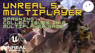 How to spawn Collectibles and Replicate in Multiplayer - Unreal Engine 5 tutorial