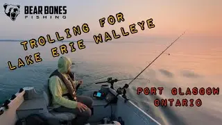 Trolling for Lake Erie Walleye - First Trip of 2023 out of Port Glasgow, Ontario, Canada