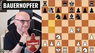 Schlechtes Bauernopfer führt zu starkem Angriff