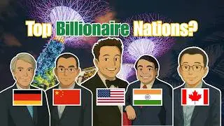 Billionaire Alert TOP 10 Countries With The Most Billionaires in 2025