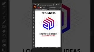 Adobe Illustrator 2025 Tips - How To Create ZW Letter Logo Design Process 