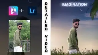 Photo editing in Picsart | Lightroom | Rim lights and highlights | Background change | Skilled Creat