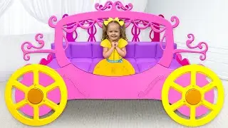 Slava and Yarik play in the new baby playroom and drawing baby shark
